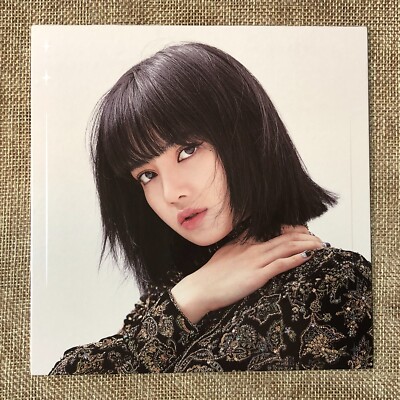 BLACKPINK LISA [ THE ALBUM ] Official Postcard, Ver. 2 / New