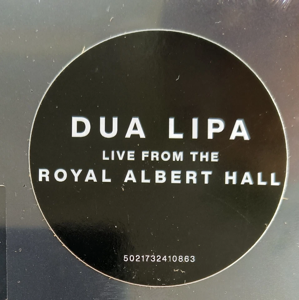 Dua Lipa – Live Royal Albert Hall - 2 LP Black Vinyl + Booklet - New/Sealed Foto 3 de 3