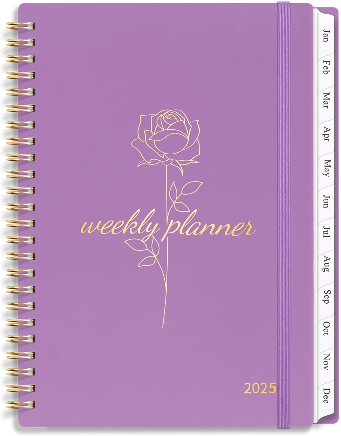 2025 Planner Weekly and Monthly, Calendar Planner with Monthly Tabs, 2025 Weekly