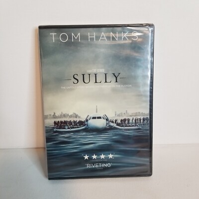 Sully DVD, Aaron Eckhart, Laura Linney, Tom Hanks, Clint Eastwood