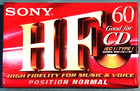 SONY HF 60 FOR MUSIC - 8 x AUDIO K7 TYPE I - HAUTE PERFORMANCE - 60 mn - NEUVES