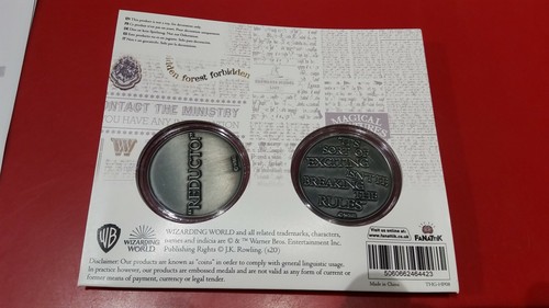 Harry Potter Dumbledores Army Coin twin set - Hermione and Ginny - 2 pack - Imagen 3 de 3