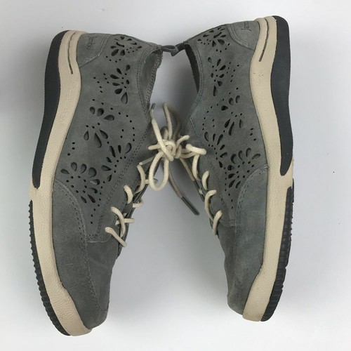 Jambu Bloom 2 Grey Lace Up Suede Upper Sneakers Women Sz 6 M Shoes - Picture 4 of 7