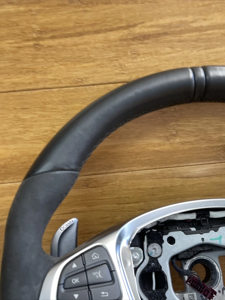 OEM 2015-2018 Mercedes C63 C43 AMG volante gamuza cambios A2054602703 Foto 3 de 4