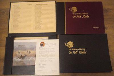 The Directors Collection In Full Flight Out of Africa + Portfolio of Art Prints