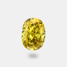 IGI Diamond - 0.12 carat - VS1 - Natural Fancy Vivid Yellow