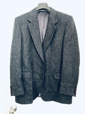 Robert Stocks Classics Men s Wool Blazer Blue Size 44L Pre-Owned