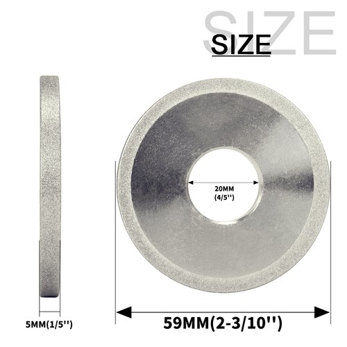 2-8'' Electroplated Abrasive Diamond Grinding Wheels Carbide For Polishing Metal - Bild 12 von 19