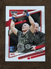 2022 DONRUSS UFC PRESS PROOF 169 Georges St-Pierre - Middleweight