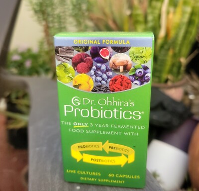 Dr. Ohhira's Probiotics Original Formula 60 Caps Essential Formulas, FREE SHIP!