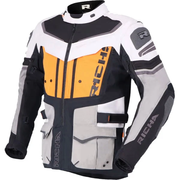Richa Infinity 2 Adventure Grey Orange, photo 3 of 4