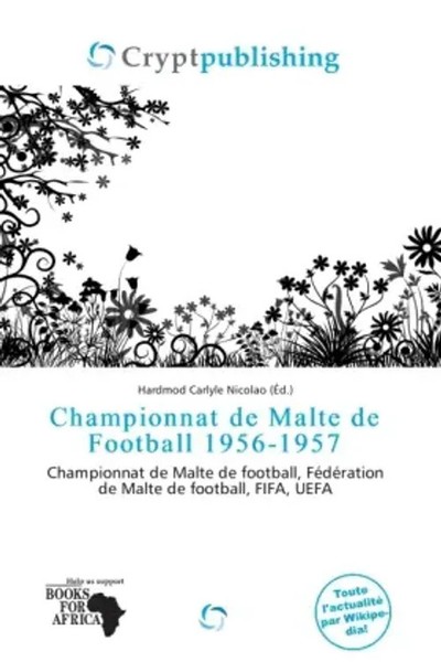 Hardmod Carlyle Nicolao | Championnat De Malte De Football 1956-1957 | Buch-image