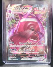 Pokémon Gengar VMAX 157/264 Swsh08: Fusion Strike Single Strike Holo