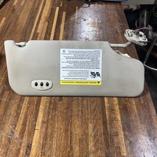 2011-2014 Ford Edge Driver Sun Visor Tan W Homelink And Light
