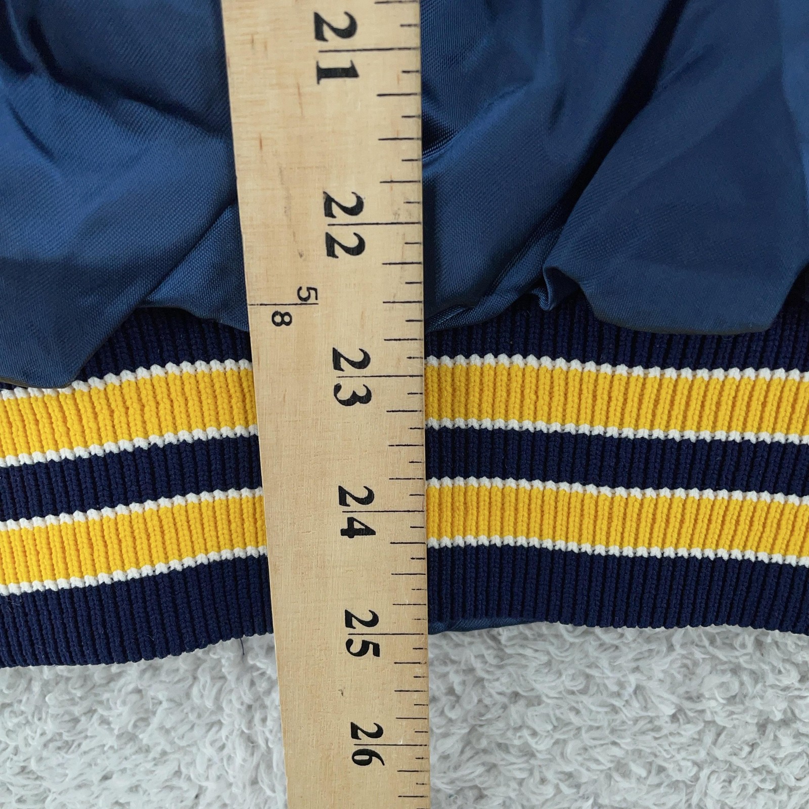 Vintage The Unknown Tow Truck Co Bomber Jacket Mens XL Blue Satin USA  Birdie 