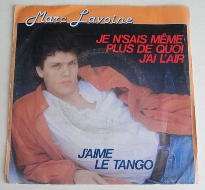 SP 45 Tours - MARC LAVOINE - Ich weiß nicht einmal mehr, was ich habe 1983 PHILIPS