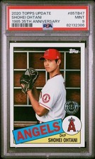 2020 Topps Update Series Shohei Ohtani #85TB-47 1985 35th Anniversary PSA 9