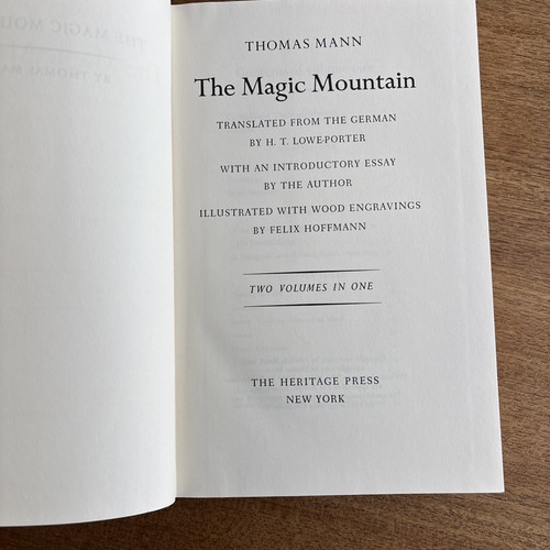 VTG 1962 The Magic Mountain By Thomas Mann, Slipcase - Picture 7 of 17