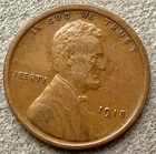 1918p  Lincoln Wheat Cent [XF EF] Extremely Fine - Philadelphia Mint ~ B485