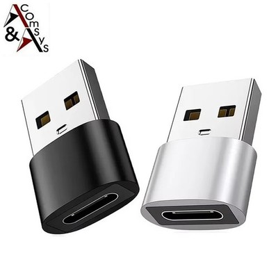 1x 2x 3x 4x 5x 6x 7x 10x Adapter USB 2.0 Typ A Stecke auf USB Typ C Buchse OTG