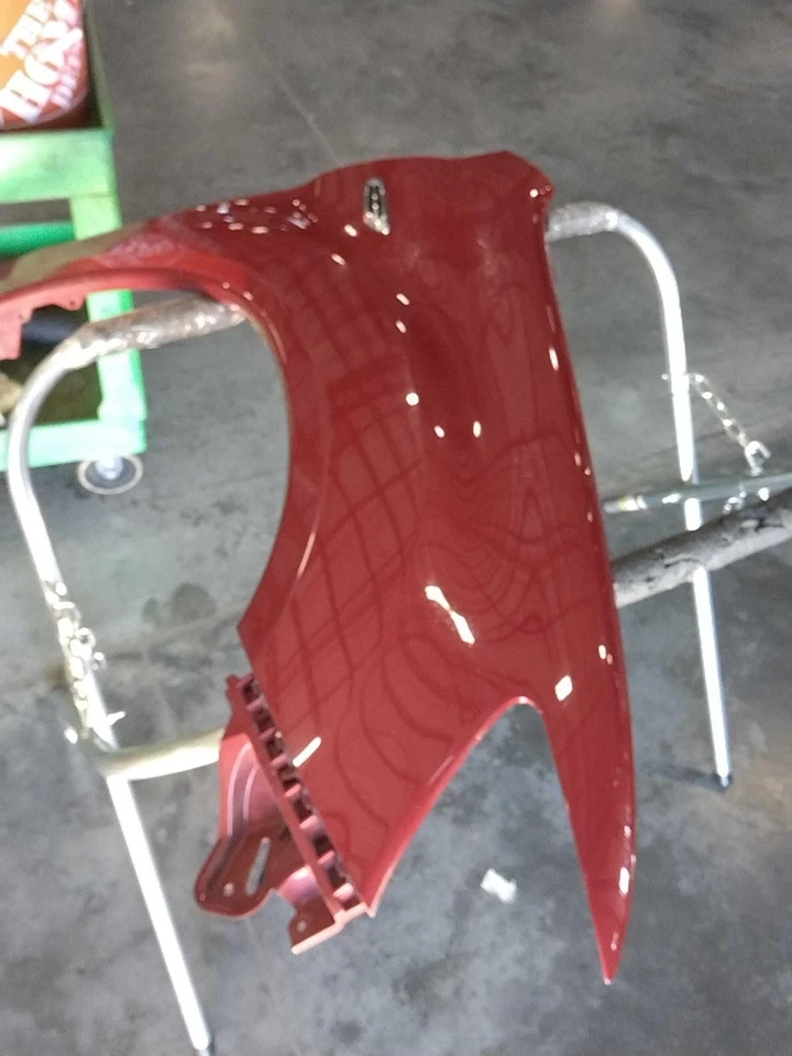 Mitsubishi Outlander Sport 2015 guardabarros derecho rojo fabricante de equipos originales usado 706336 125 k millas Foto 2 de 4