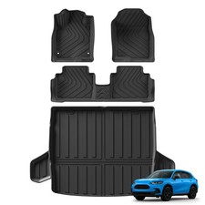 SMABEE Floor Mats Cargo Liner for Honda HR-V 2023-2025 2026 Trunk Mat TPE A...