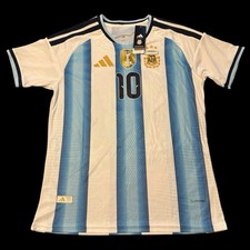 Argentina Soccer Jersey - Messi #10 World Cup size M