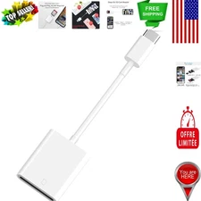 USB C to SD Card Camera Reader for Iphone 16 15, [Mfi Certified] USB C to Memory