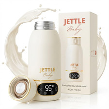Portable Baby Milk Warmer - Cordless, Rechargeable Bottle Warmer for Breast Milk