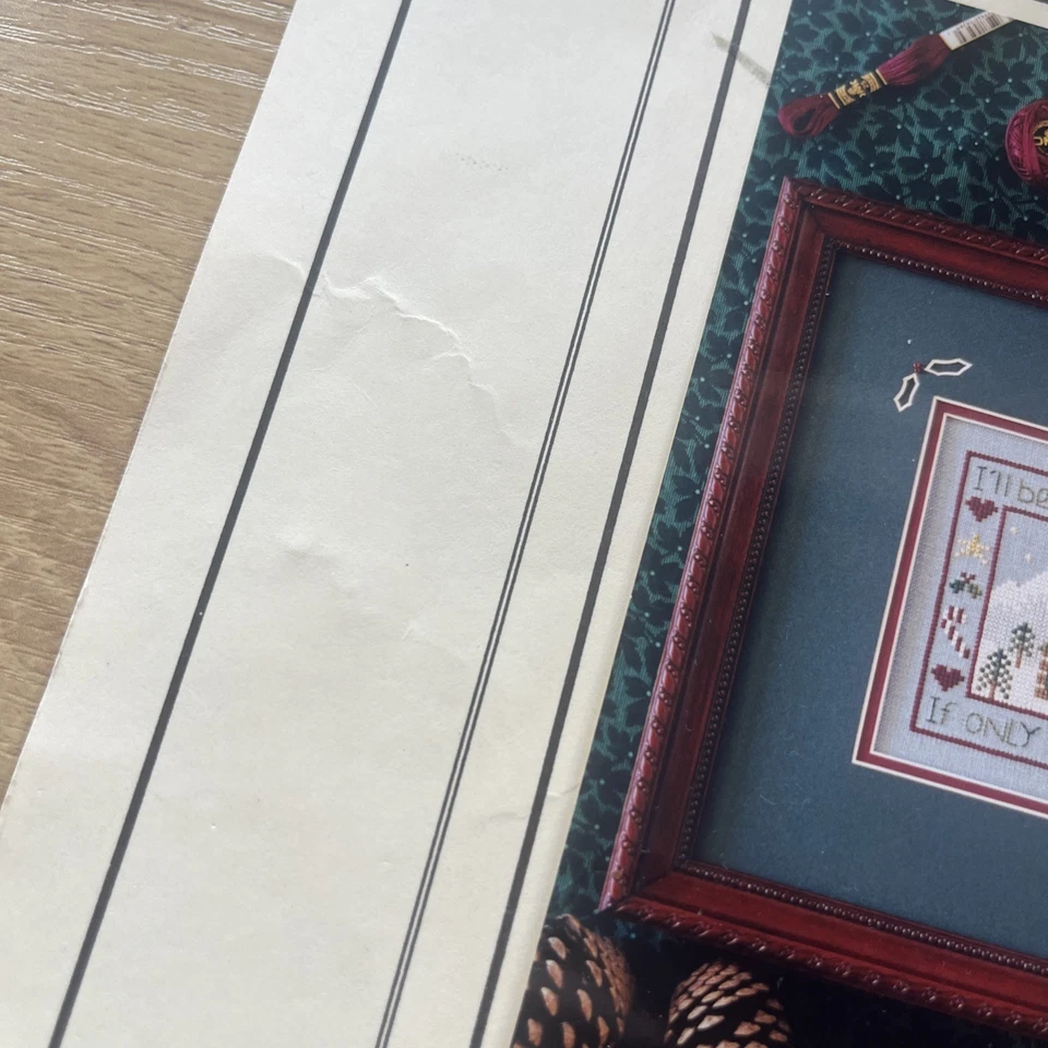 The Drawn Thread HOME FOR CHRISTMAS Cross Stitch Pattern  - Image 2 of 4