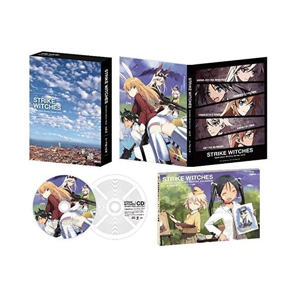 STRIKE WITCHES Operation Victory Arrow vol.2 Limited DVD CD Booklet Japa