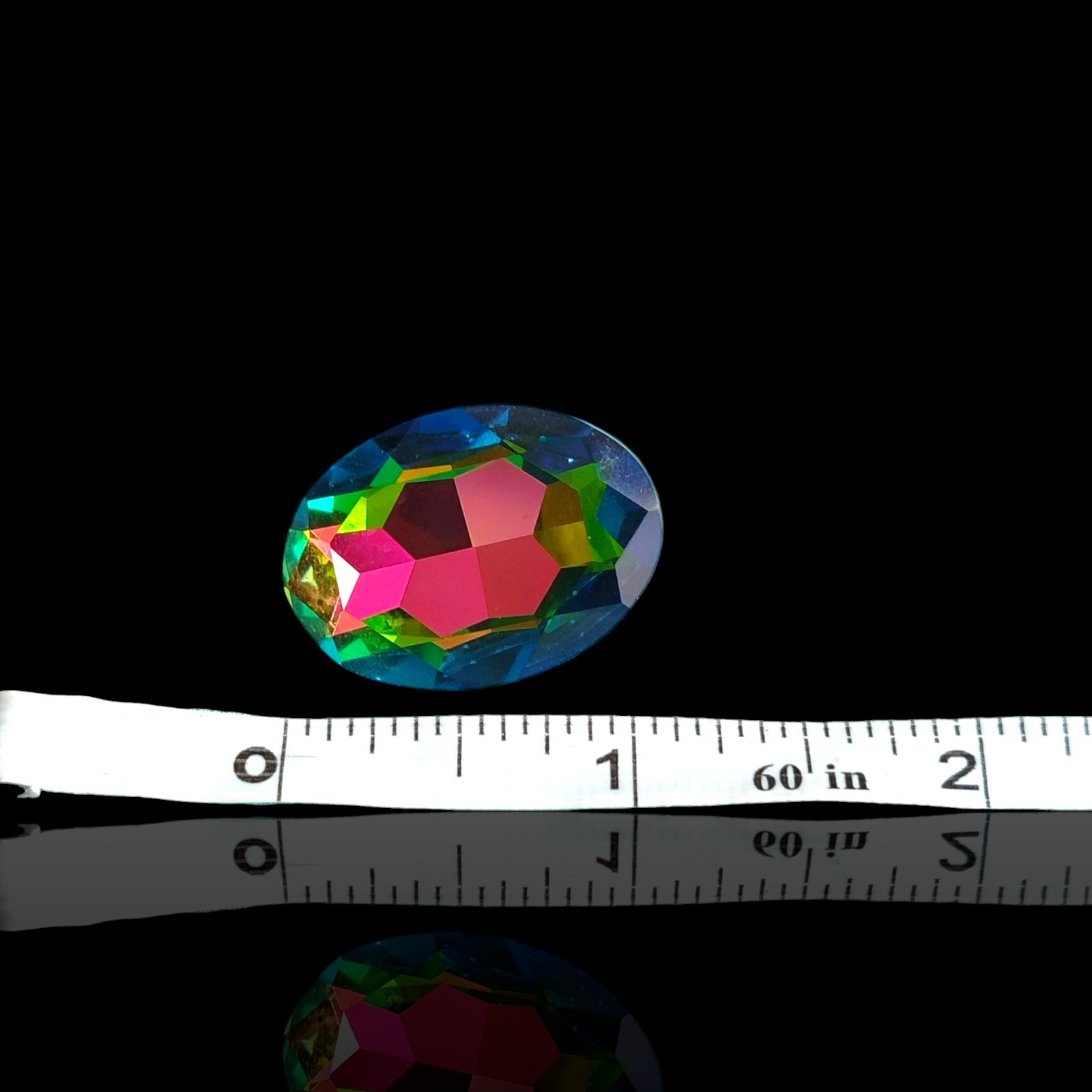 Vintage Large Bold Statement Watermelon Vitriol G… - image 2