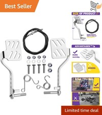 Go Kart Brake Throttle Pedal Set with 71" Cable for 212cc 196cc 6.5hp