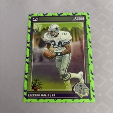 2024 Score Halloween Green Bats #81 Everson Walls Dallas Cowboys