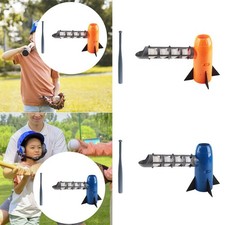 Baseball -Pitching -Maschine mit Fledermaus und 5 Baseballs Zwerger -Outdoor