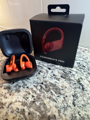 NEW Beats by Dr. Dre Powerbeats Pro Wireless Bluetooth Earphones   Lava Red