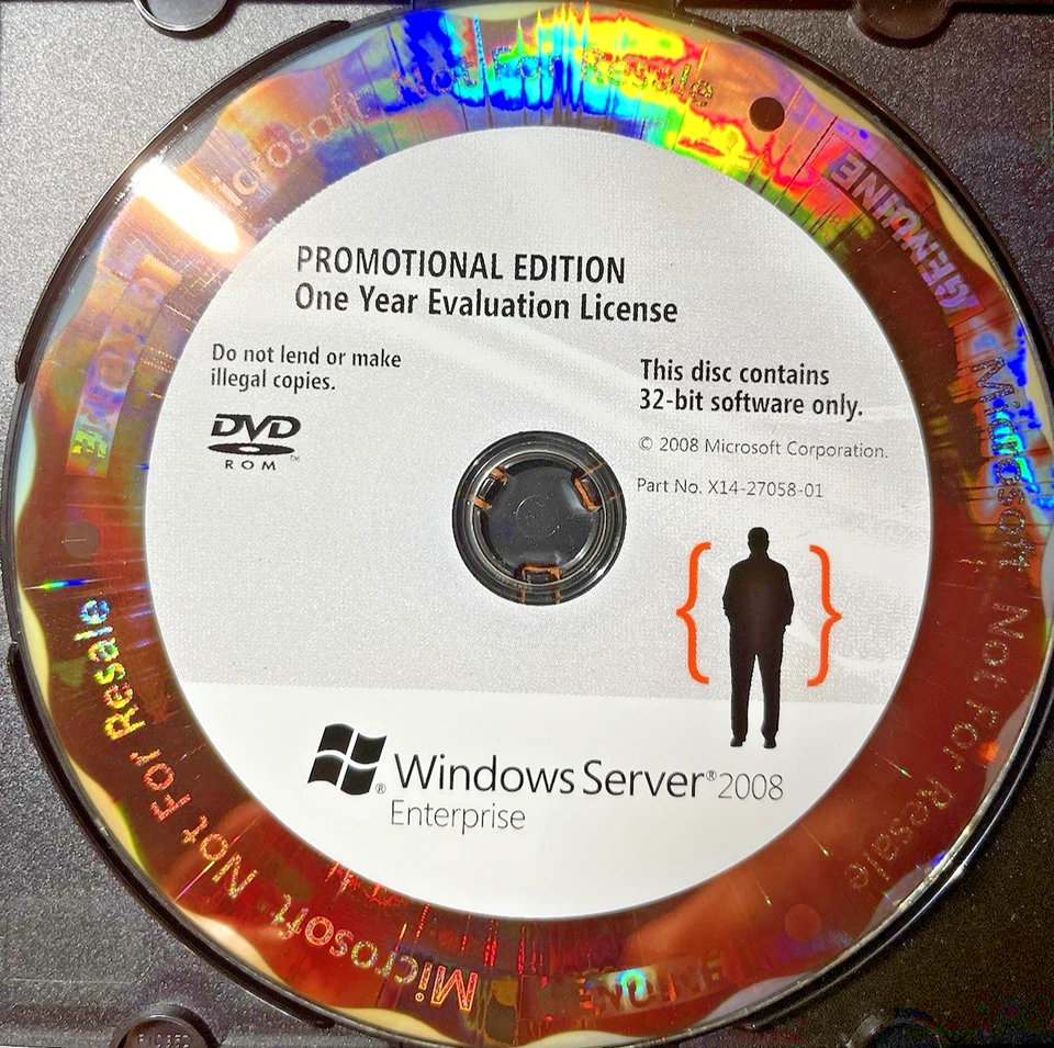 Microsoft Server Enterprise 2008 32bit Evaluation License Promotional Edition. - Image 2 of 4
