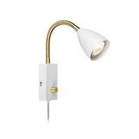 Weiß Moderne Skandinavisch Spot Strahler Reflektor 1X35W/Gu10 20X6,5X26 [Cm]