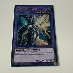 Invoked Raidjin - BLGG-EN085 - Ultra Rare 1st Edition - Battles of Legend: Glorious Gallery
