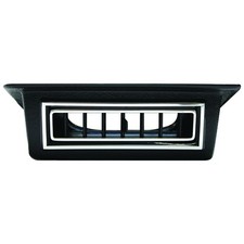 Vintage Air Vent 49050-vul Under Dash Blackchrome 2.5 In. Hose 6.5 X 2 In. Vintage Air Vent 49050-vul Under Dash Blackchrome 2.5 In. Hose 6.5 X 2 In.