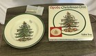 Spode Christmas Tree Tidbit Tray Serving Plate Porcelain NWT NEW