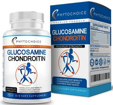 Glucosamine Chondroitin Turmeric Boswellia Joint Support Pain Relief - Pack of 3