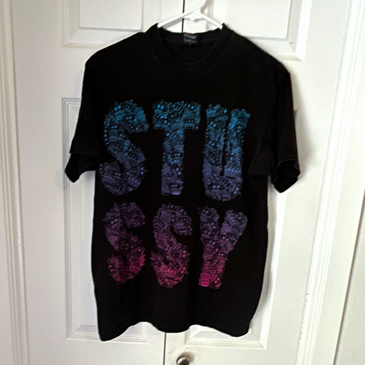 Stussy Black T-Shirts for Men for sale | eBay