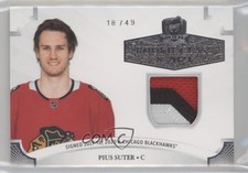 2020-21 Upper Deck The Cup Rookie Class of 2021 18/49 Pius Suter Patch 0rs6