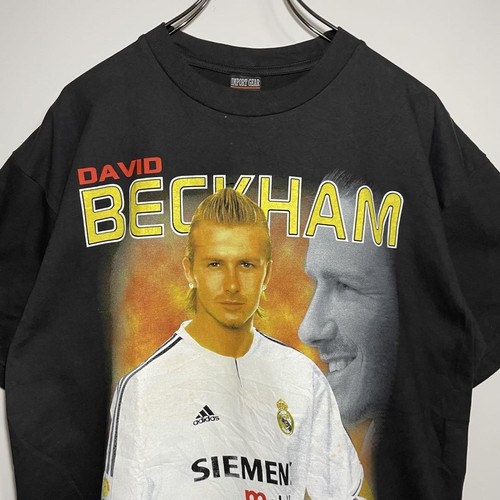 Beckham T-Shirt Size L Big Logo Deadstock Hard To Find Le Old Clothes