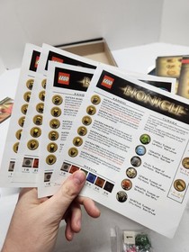 LEGO BIONICLE: Quest for Makuta Adventure Board Game (31390) Used Complete