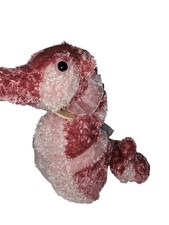Wild Republic Sea Horse Plush 14" Pink Striped Stuffed Animal 2016 Soft Toy