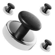 Master Magnetics Ceramic round Base Magnet with Knob Pack - Heavy-Duty Strong Ma