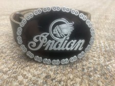 Indian Motorcycle Buckle With Belt