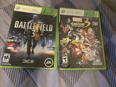 Xbox 360 Game Lot   Marvel vs Capcom 3 + Battlefield 3
